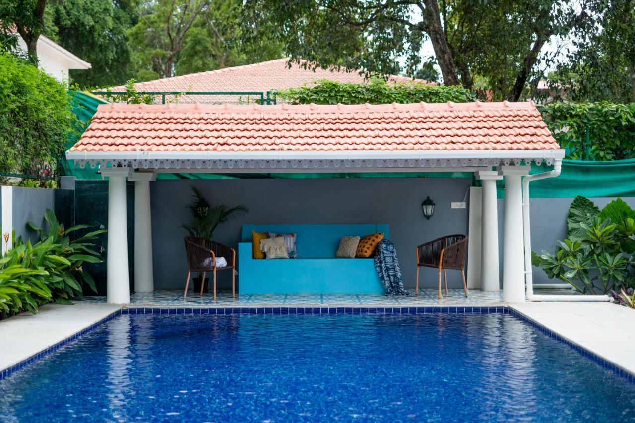 Elivaas 5 Bhk With Pvt Pool, Entertainment Room & Glass House - Bludoor Marmagao Exteriör bild